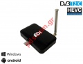 Ψηφιακός δέκτης EDI-COMBO T2/C Edition USB smartphone android box