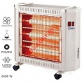 OSIO H-5208FG HEAVY HEATERS 2400W WITH 4 LIGHTS WITH HUMIDIFIER, FAN AND WATERS 
