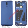    Blue Huawei Mate 10 Lite Dual Sim (RNE-L21) Battery Cover + Fingerprint Button   