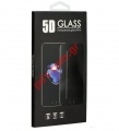 Tempered glass film Huawei Mate 20 Lite 5D glue 0,25mm Clear.