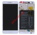    White Huawei Y6 2017 (MYA-L11) W/Frame      Touch screen with digitizer (LIMITED STOCK)