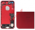 Back cover (PULLED) Red iPhone 7 Plus (NO BATTERY)