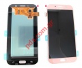    LCD Samsung Galaxy A7 2017 (SM-A720F) Pink Display module LCD + Touch screen Digitizer   