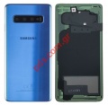Battery cover Blue Samsung G973 Galaxy S10 (Service Pack)