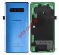 Battery cover Prism Blue Samsung G975 Galaxy S10 Plus (Service Pack)