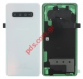 Battery cover Prism White Samsung G975 Galaxy S10 Plus (Service Pack)