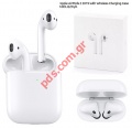 Original Apple Airpods MRXJ2ZM/A 2nd Generation with Wireless Charging Case