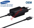   set Samsung EP-TA800EBE 25W Black Bulk OEM 9V/3A + cable EP-DA905BBE    (FAST CHARGE)