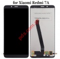 Set Display LCD (OEM) Black Xiaomi Redmi 7A (Front Cover with Display + Touch Unit screen digitizer) 