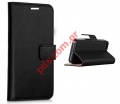 Case flip book pocket stand Huawei Y7 Prime (2018) Black