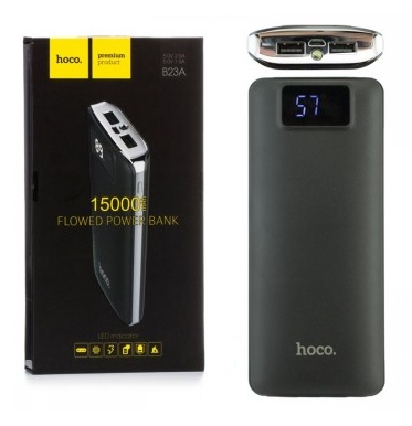   Power Bank HOCO B23A 15000mAh Black BOX   s    