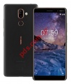   Smartphone Nokia 7 Plus 2018 64GB TA-1046 Dual Sim Black
