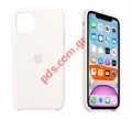 Original case Apple iPhone 11 Silicone White (MWVX2ZM/A) BOX