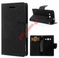 Case flip book pocket stand Huawei 5 (2019) 5.71 inch Black