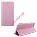 Case flip book pocket stand Huawei 5 (2019) 5.71 inch Pink