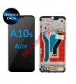 Original set LCD Samsung Galaxy A10s A107F Frame with Display and touch screen digitizer