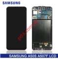 Original LCD set Samsung Galaxy A50s (2019) SM-A507F Display with frame and touch screen digitizer