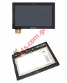 Set LCD with Frame for Lenovo Idea Tab S6000 Touch Screen with Digitizer Full with Frame 