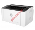 Εκτυπωτής Laser printer HP 107A 4ZB77A Black ασπρόμαυρος white