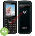 Mobile phone Flame FOX Simple 1 (DUAL SIM) Black