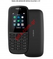 Mobile phone Nokia 105 (2017) TA-1174 1.8 DUAL SIM Black Box 