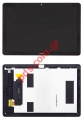 Original LCD set Huawei Mediapad T5 10.1 inch (AGS2-L09) Black with frame   - NO BUTTON VERSION - ORIGINAL