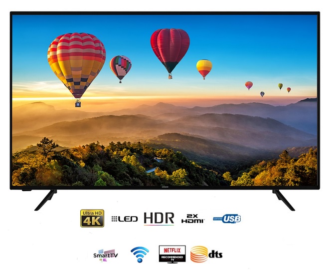 Smart TV Hitachi 43  ULTRA 4K LED 43HK5600 Black BOX