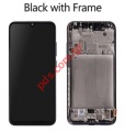   (OEM) Xiaomi MI A3 AMOLED 6.09 inch Black Frame Display Touch screen digitizer    (W/FRAME)