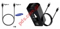 Original Cable USB SAMSUNG EP-DG977BBE Black USB-C to USB-C 1m Bulk