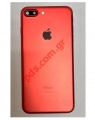 Πίσω καπάκι (PULLED) iPhone 7 Red σε κόκκινο χρώμα (με εξαρτήματα) with small parts