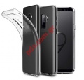 Case TPU Black Samsung G960 Galaxy S9 Clear