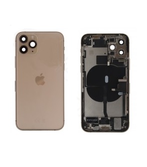    Apple iPhone 11 Pro A2215 (PULLED) Gold 5.8 inch middle back battery cover some parts    NO BATTERY