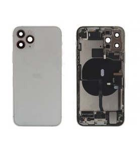    Apple iPhone 11 Pro A2215 (PULLED) White 5.8 inch middle back battery cover some parts    NO BATTERY