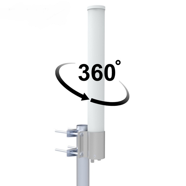 Omnidirectional Antenna Marine GSM FS3500 2/3/4/5G MIMO 698-5000MHz, 2 x 6dBi, 2 outputs BOX