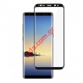 Tempered glass film Samsung Galaxy Note 8 (SM-N950) Curved Side glue Black.