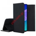    Huawei P40 Lite E Flip Book stand Wallet Diary Black   