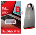   SanDisk 32GB USB 2.0 Cruser Force Data USB Flash stick Black