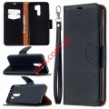 Case flip book Xiaomi Redmi 9 Black Wallet Diary