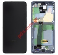 Original set LCD Samsung Galaxy S20 ULTRA G988F Grey Display module LCD + Touch screen Digitizer and frame