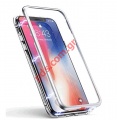 Full Cover Magnetic Metal 360 Apple iPhone 7 / 8 / SE (2020) Clear