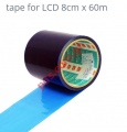 Tape Film LCD Protection Blue 8x60m 0.5mm High quality
