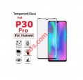 Tempered glass Full Face Huawei P30 Pro Black