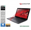 Notebook Laptop HP EasyNote TK81 15.6 AMD Athlon II P360 4GB RAM 120GB SSD WebCamera Windows 10 (REFURBISHED)