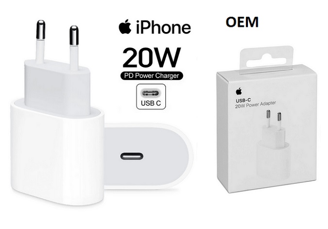  Power Adapter APPLE MHJE3ZM/A 20W A2347 OEM QC 3.0 220V iPad/iPhone/iPod BOX