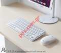 Σετ πληκτρολόγιο Bluetooth με Ποντίκι Hoco DI05 V.4.0 1200dpi White σε λευκό χρώμα με 3 Πλήκτρα Box (ΕΞΑΝΤΛΗΘΗΚΑΝ)