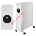 Electric oil Filled Radiator Midea NY2311-20MR Power 2300W, LCD, 3L Digital Remote control