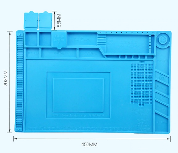   Silicon Mat Best S-160  45 x 30cm    Plate 