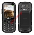 Waterproof mobile phone Maxcom MM920 Black Water-dust proof IP67 Box