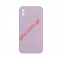 Back Case iPhone X/XS Silicon Violet Bulk
