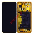   LCD Huawei P40 Pro (ELS-NX9) Gold Blush        frame (ORIGINAL)